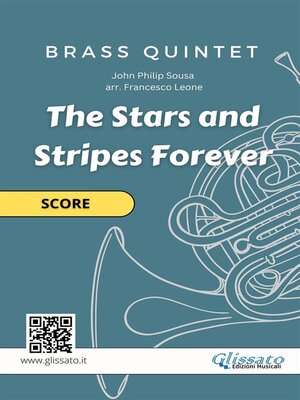 cover image of Brass Quintet (score) "The Stars and Stripes Forever"